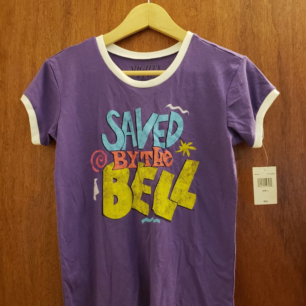 Mighty Fine Saved By The Bell T-Shirt Size Large